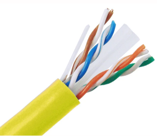CAT6A Bulk Ethernet Cable, S / Feld ti a daabo, 23AWG Ejò Alailabara, Ninu ile.