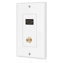 HDMI ati COAX awo Odi